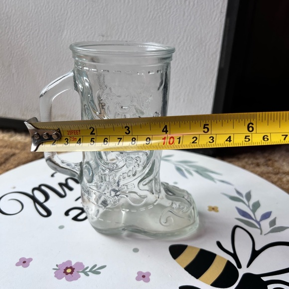 Anchor Hocking Glass Cowboy Boot Mug. - Picture 6 of 17
